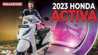 2023 Honda Activa 7G H-Smart Walkaround : Smart Key Features and Other Details Revealed | autoX