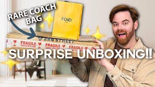  Surprise Coach and Fendi Unboxing!  Rare Coach Bag Unboxing