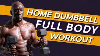Home Dumbbell Full Body Workout - Superset Circuit