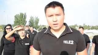 Tele2 Kazakhstan Ice Bucket Challenge Taraz City (Original Video)