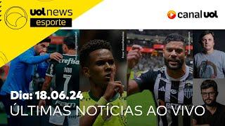  MAURO CEZAR: PALMEIRAS GOLEIA O GALO COM EXPULSÃO POLÊMICA DO HULK E ABEL FALA SOBRE DUDU