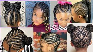 Cornrow styles for kids. Perfect styles for schools and holidays. Latest kids hair styles for 2023.