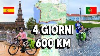 600 km in 4 giorni| #1 da SIVIGLIA a LISBONA| Rodaggio ispanico