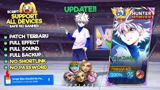 UPDATE!! Script Skin Harith Hunter x Hunter - No Password | Full Effect Voice | Patch Terbaru