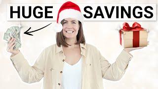 12 GENIUS Tips for Christmas on a Budget | minimalism + saving money