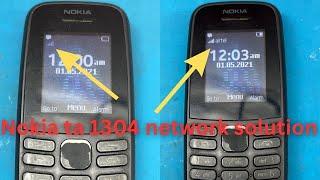 nokia ta 1304 network problem||nokia 105 network problem