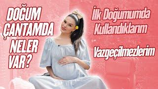 Doğum Çantamda Neler Var? İlk Doğumda Kullandıklarım Ve Vazgeçilmezlerim