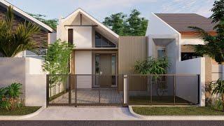 Sketchup House Design 14 (6.5 x 14 meter) + Enscape 3.0 Rendering