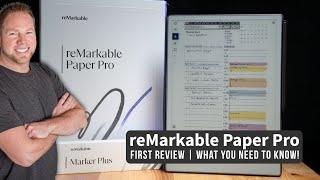 ReMarkable Paper Pro First Review | What you need to know