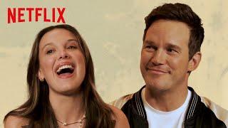 How Well Do Millie Bobby Brown and Chris Pratt Know Each Other? | The Electric State | Netflix