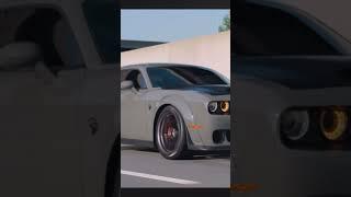 Dodge Challenger Hellcat SRT wide body. Credit to Hitmakerz Media.