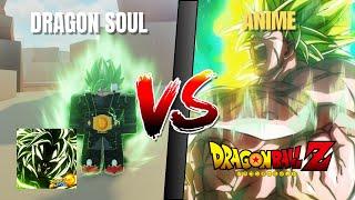 All Dragon Soul Transformations VS Anime!