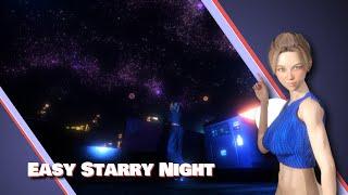 Easy Starry Night Unreal Engine (Video Editor Friendly)