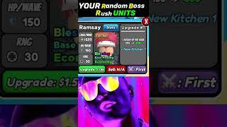 POV: Random Boss Rush BE LIKE | ASTD All Star tower defense