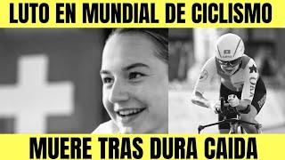 TRAGEDIA EN MUNDIAL DE CICLISMO ZURICH 2024 CICLISTA MUERE TRAS SUFRIR DURA CAIDA ¡ ATENCIÓN  !