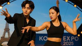 V BTS and Leejung Lee Shock the Stage at Korea Expo Paris 2025