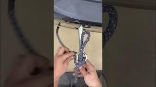 how to fix the cable,how to tow a car,how to fasten a rope, cómo sujetar una cuerda,simple fastening