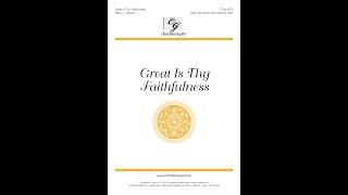 CGA1676 Great Is Thy Faithfulness - Brian L. Hanson