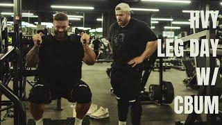 HEAVY LEG DAY  W/ CBUM AT RAW ATHLETIC CLUB / IAIN VALLIERE