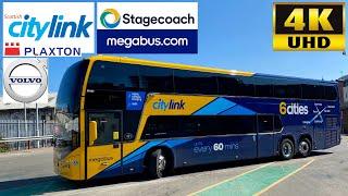 [Scottish Citylink; Megabus: M8 Glasgow to Dundee] Plaxton Panorama Volvo B11RLET (50450/YX21NNM)