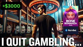 Why I Stopped Gambling After Winning Big... (+$3000 Slot Wins)