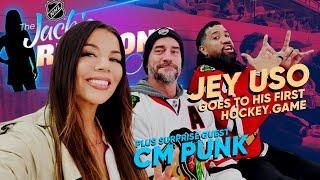 Jey Uso takes over the United Center with CM Punk and Jackie Redmond!