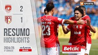 Resumo: Santa Clara 2-1 AVS (Liga 24/25 #4)