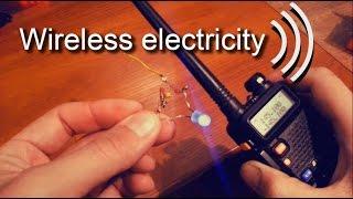 Wireless power Transfer using a Walkie-Talkie / Wireless Power Transmission