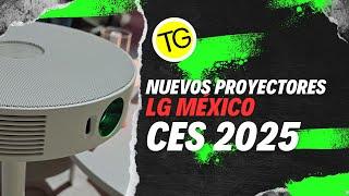 LG presenta sus nuevos proyectores estilo de vida en #CES2025