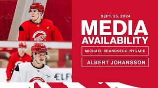 Michael Brandsegg-Nygård and Albert Johansson Media Availability | Sept. 25, 2024