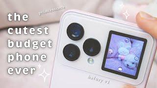 I found the CUTEST PHONE EVER on AliExpress!  | Pink Cubot Hafury V1 Unboxing