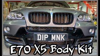 Aggressive Makeover: Equipping the BMW E70 X5 with a Stunning Body Kit!