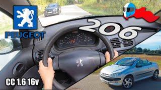 2003 Peugeot 206 CC 1.6 16v (80kW) POV 4K [Test Drive Hero] #143 ACCELERATION, ELASTICITY & DYNAMIC