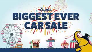 Zupps Biggest Ever Car Sale