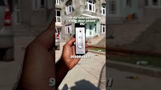 Cp Plus Video Door Phone With Cp Plus Electric Rim Lock.Install