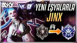 YENİ ADC EŞYALARIYLA JINX GÜÇLÜ MÜ? // DEMİRDEN ELMASA ÇIKIYORUZ #4
