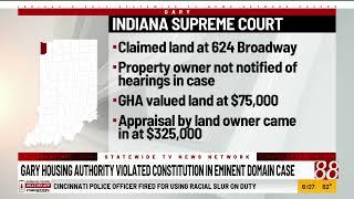 Gary housing authority violated constitution in eminent domain case