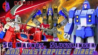 Xtransbots Slugslinger, DNA Designs SG Magnus, and MPU Dirge!!