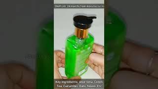 Review of OrientalBotanics BodyWash| #shorts St Botanica AloeVeraGreenTea n Cucumber BodyWash Review