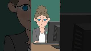 Is your teacher like that?  #animation #cartoon #funny #mean teacher