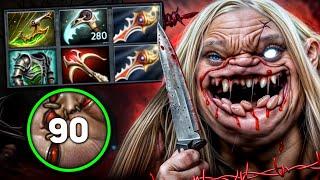 Hard Carry Pudge x2 Divine Rapiers 61 Kills One Shot Meta | Dota 2 Gameplay