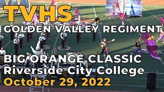 TVHS Band and Color Guard October 29, 2022 - RCC Big Orange Classic