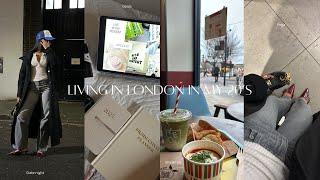 Productive Day In My Life | Living in London + Yoga + Matcha + Date Night + New year + New goals etc