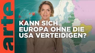 Präsident Trump: Welche Verteidigungspolitik für Europa? | Mit offenen Karten - Im Fokus | ARTE