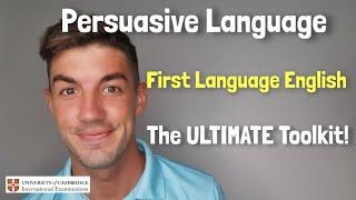 iGCSE First Language English - Persuasive Language TOOLKIT!