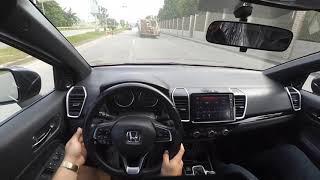 HONDA CITY RS 1.5 2021 - P.O.V TEST DRIVE VIDEO