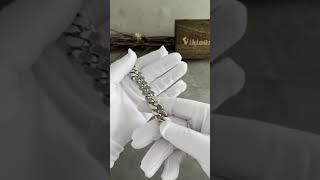 Bracelet Stainless Steel Fine Polished Chain Four Sides Cut Boyfriend Gift #brecelet #jwellery