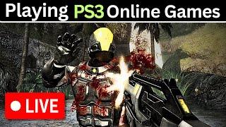Playing PS3 Online Games With Viewers!