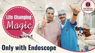 Life Changing Magic Only with Endoscope | Kashmir Patient | Spine Masters Jalandhar