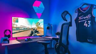 The Ultimate Minimal Gaming Setup! (LG C2 OLED 42" & PS5)